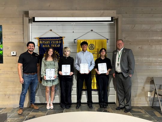 4 AHS seniors recognized by Rotary