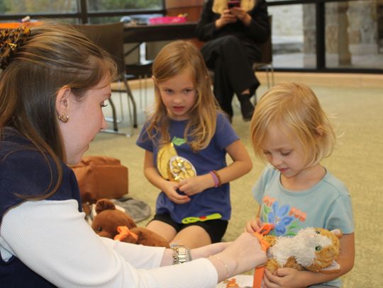A ‘beary’ good checkup