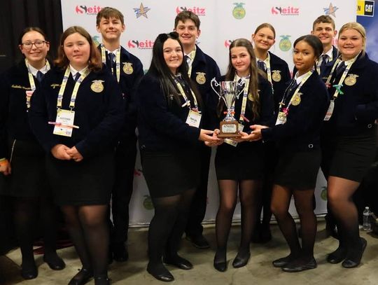 AHS FFA members earn Lone Star Degrees at state convention