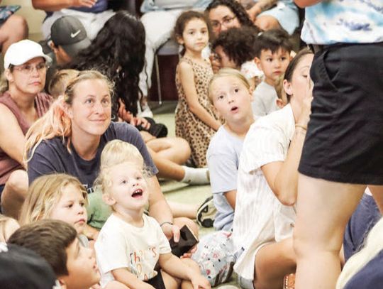 Animals slither, hop, crawl at Azle Memorial Library