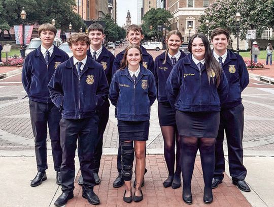Azle FFA shines at state convention
