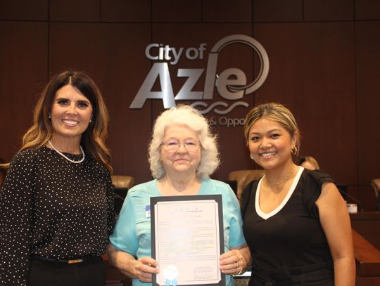 Azle recognizes Senior Center Month with proclamation