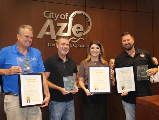 City of Azle, Servolution, Community Waste Disposal earn national award