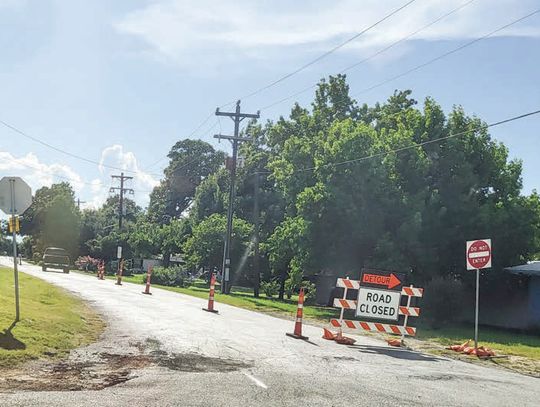 Detour ahead: W.N. Woody Road