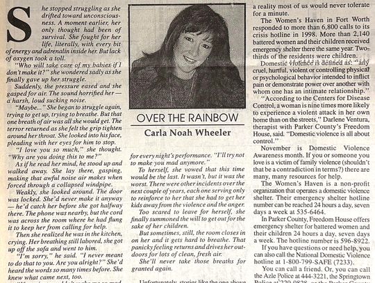 Don't stick around for abuse