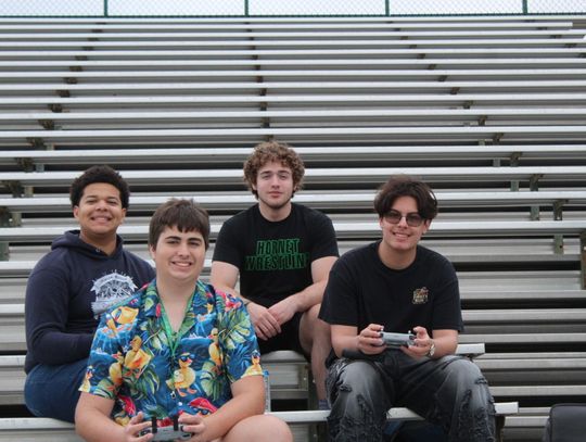 Drones take flight at AHS football practice