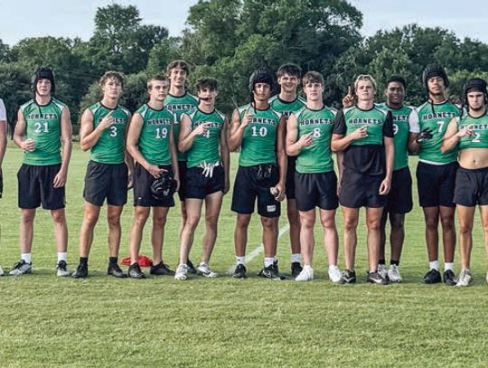Hornets battle in State 7-on-7 Football Tournament