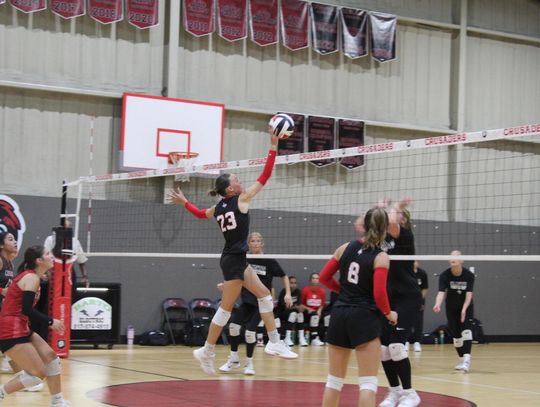 Lady Crusaders open season with home scrimmage