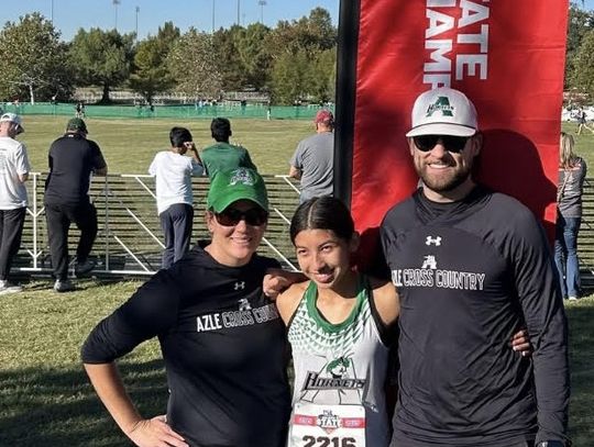 Neri caps standout freshman campaign with top-12 state finish