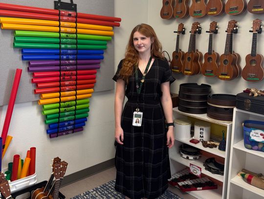 Passionate first-year teacher secures arts grant