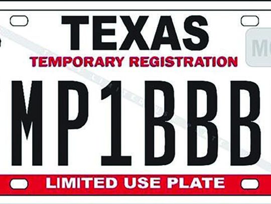 Plate expectations: Your new ride with plates supplied