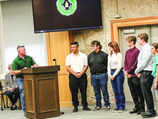 Regional, state qualifiers recognized at May school board meeting