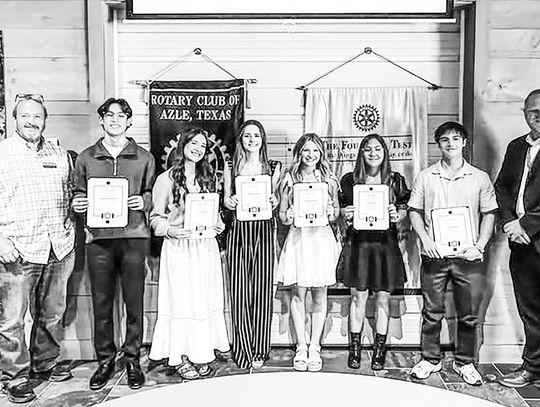 Rotary recognizes six seniors in May