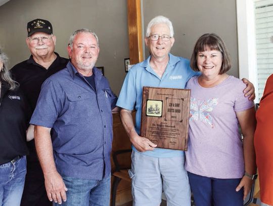 Shotwell honored with Lew & Sandy Shaffer Award