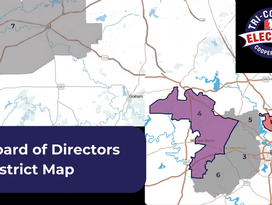Tri-County Electric board election set for September