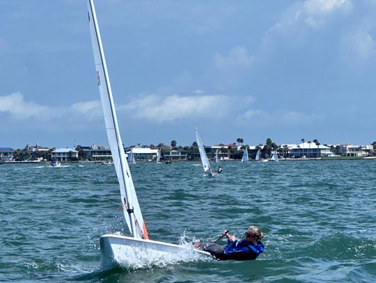 Wind in her sails