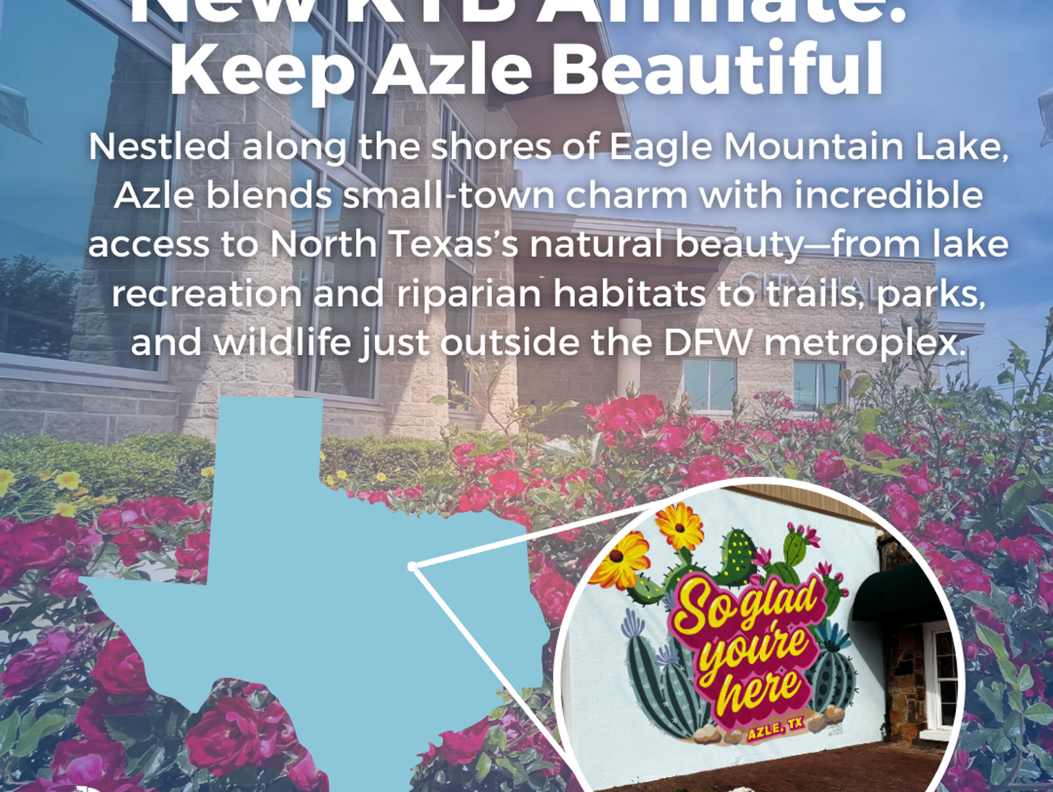 City of Azle joins statewide Keep Texas Beautiful program