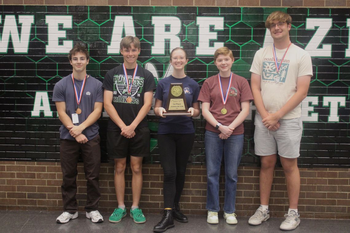 AHS UIL Academic students advance to regionals