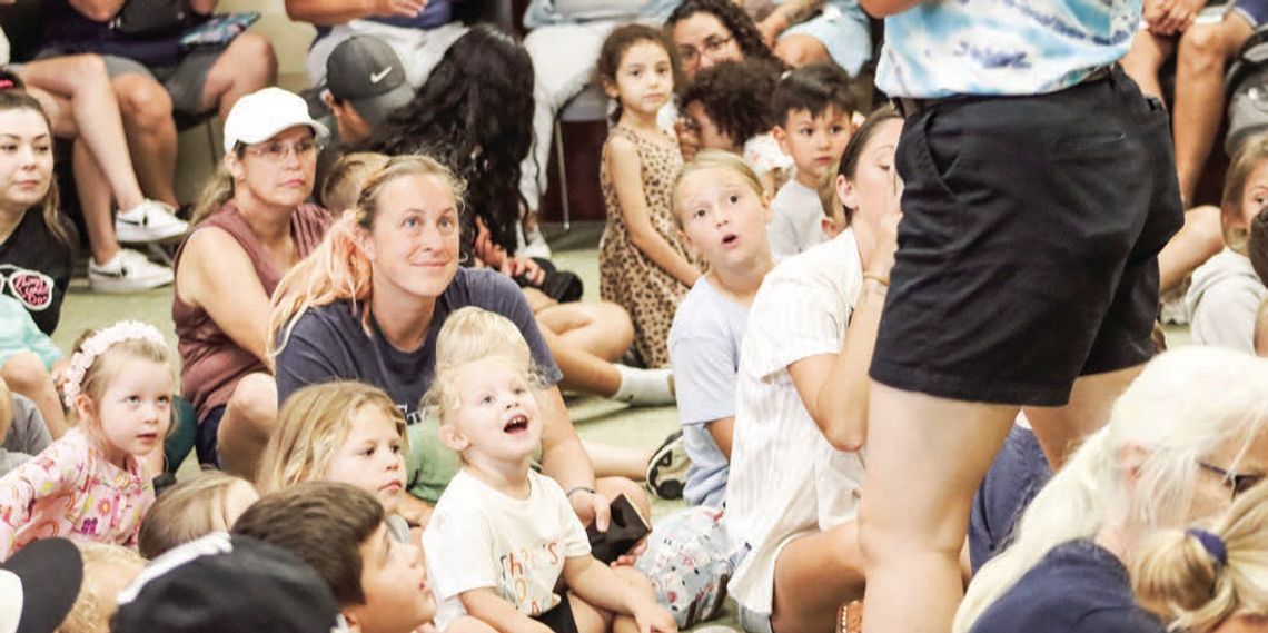 Animals slither, hop, crawl at Azle Memorial Library