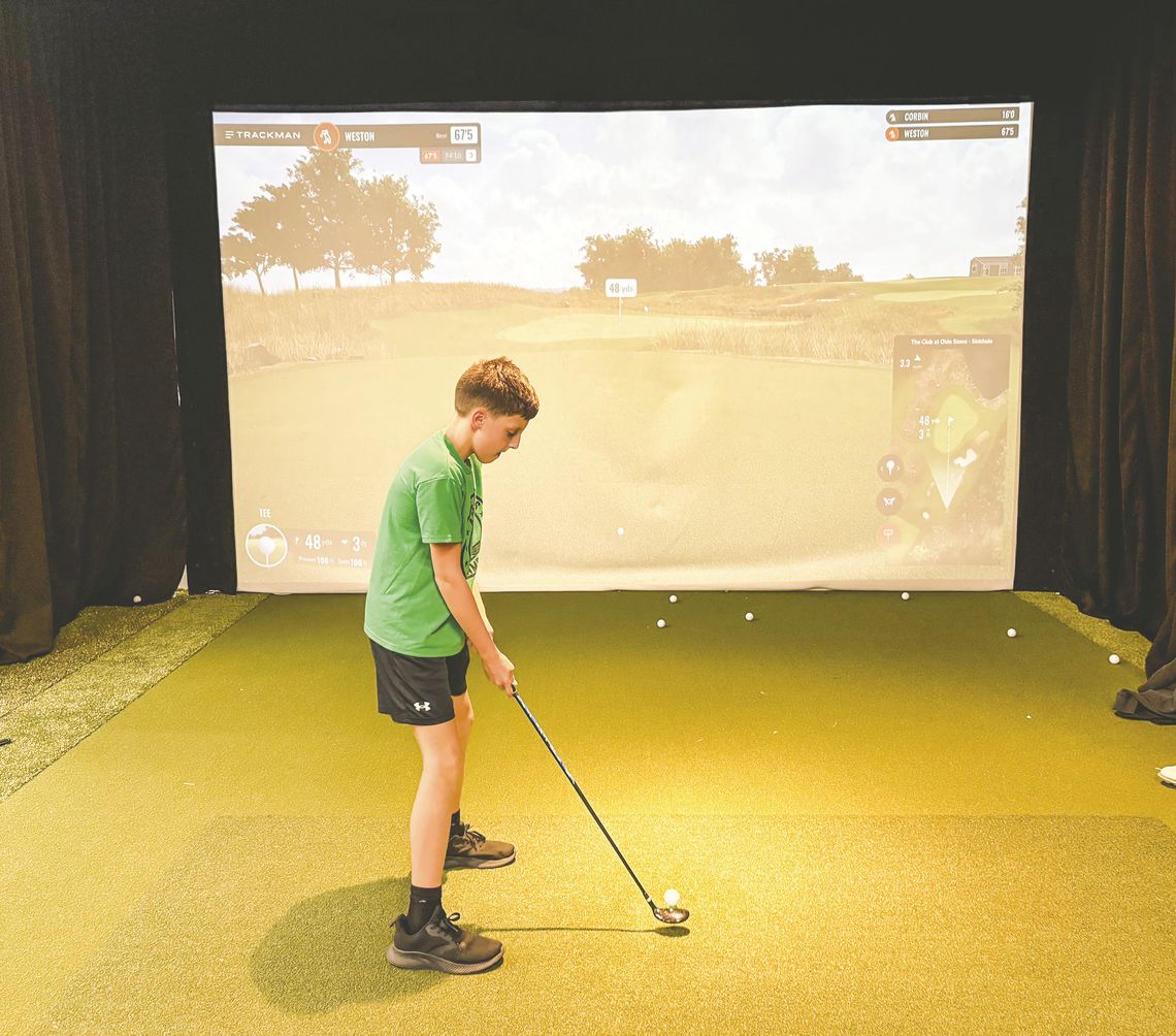 Azle golf camp a big hit at indoor facility