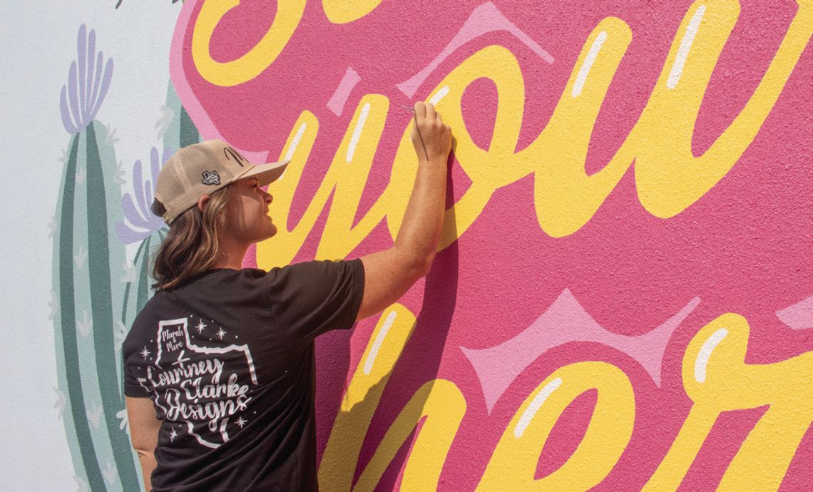 Beautifying the city one brushstroke at a time