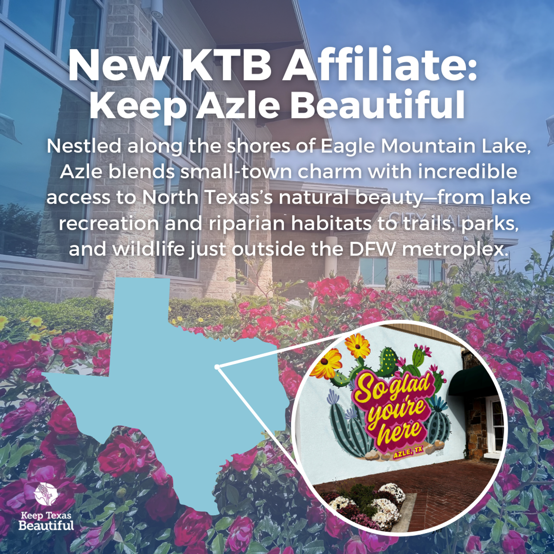 City of Azle joins statewide Keep Texas Beautiful program