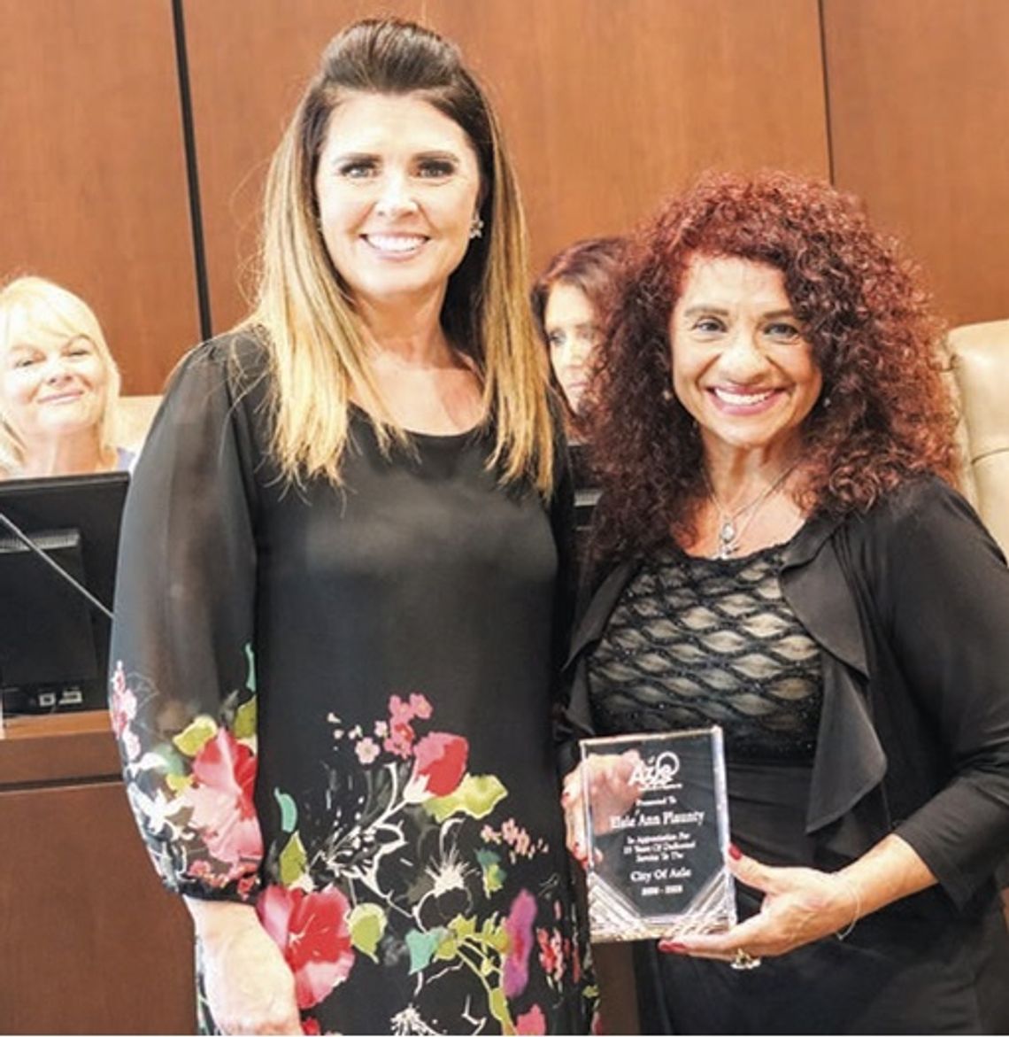 City recognizes seasoned staff