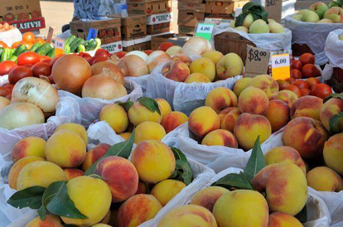 Everything’s coming up peaches! Everything’s coming up peaches!