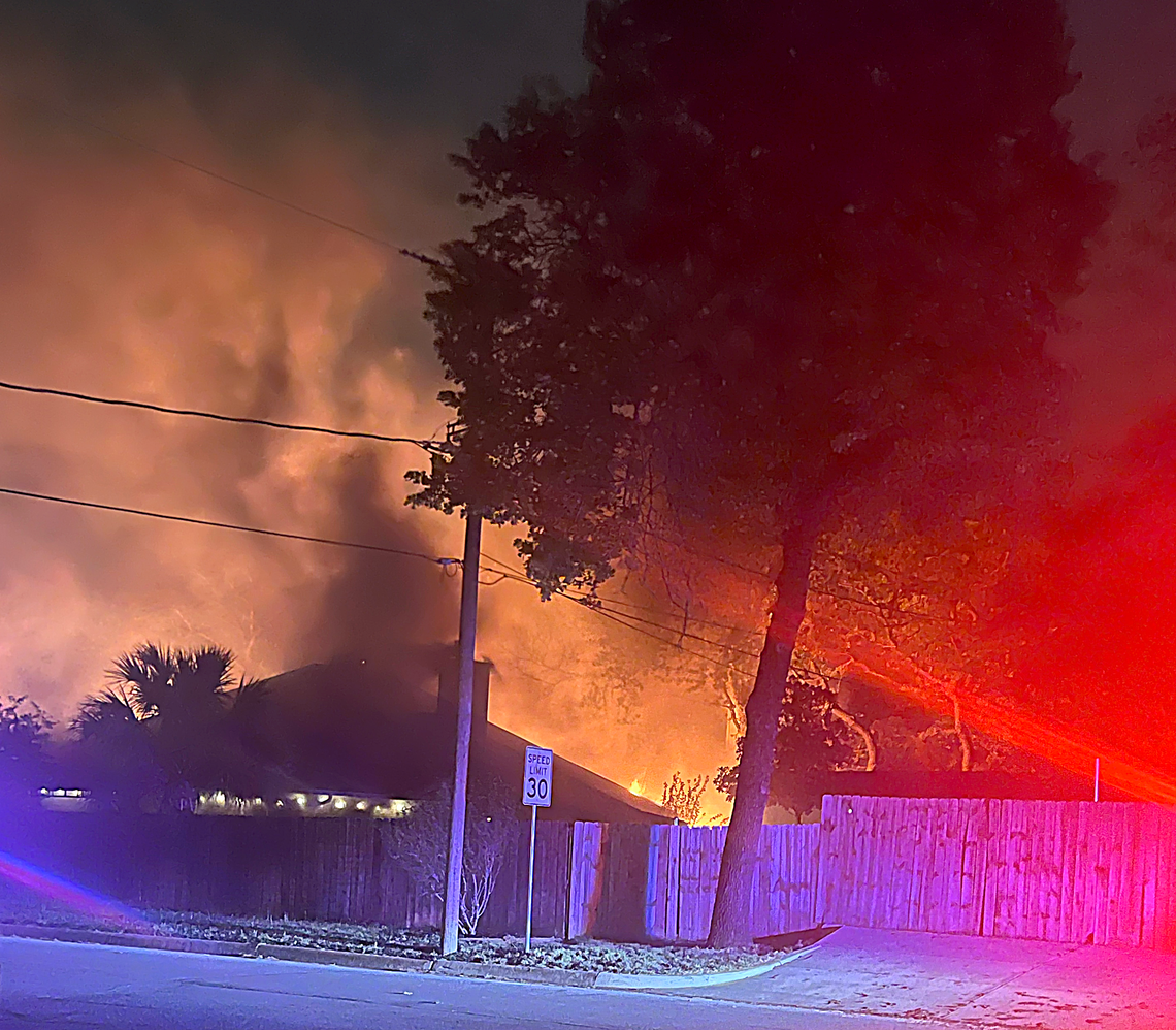 Fire damages two Azlewood homes