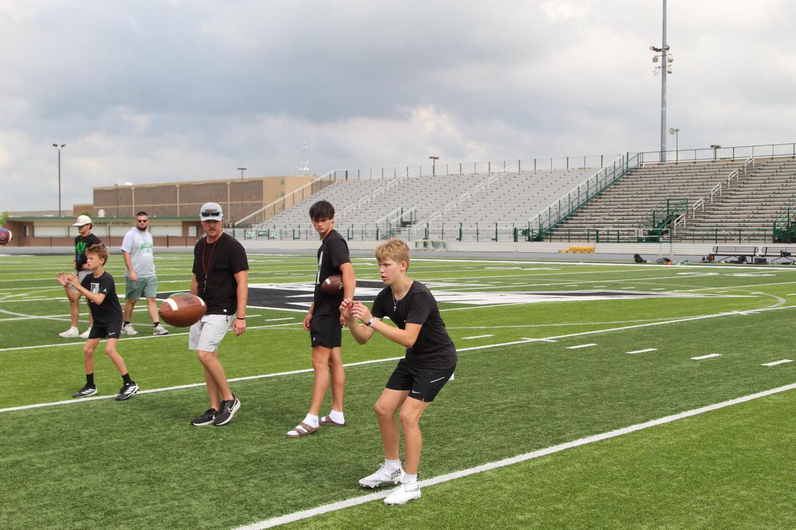 Hornet Advanced Football Camp sees 100-plus Hornet Advanced Football Camp sees 100-plus