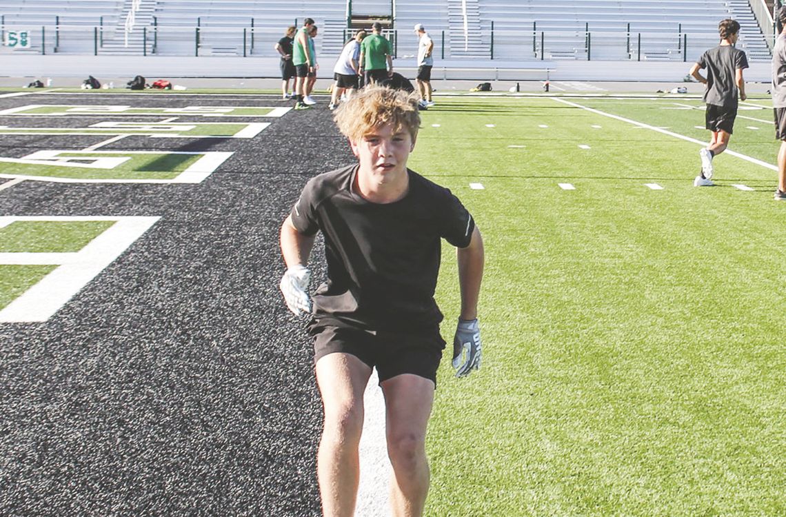 Hornet football camp unites coaches, preps future gridders