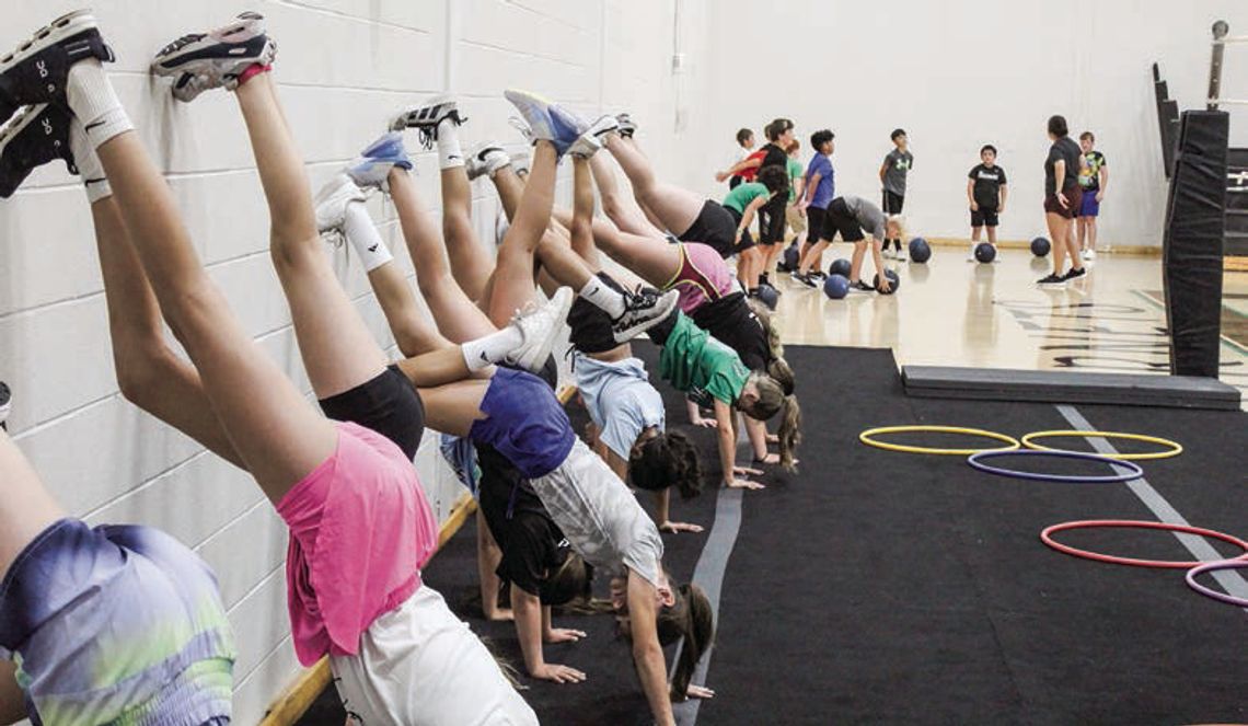 Hornet Ready Camp helps athletes build strong foundations