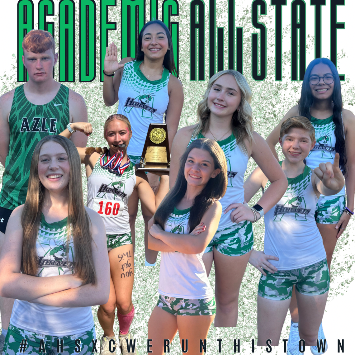 Hornet runners earn Academic All-State honors