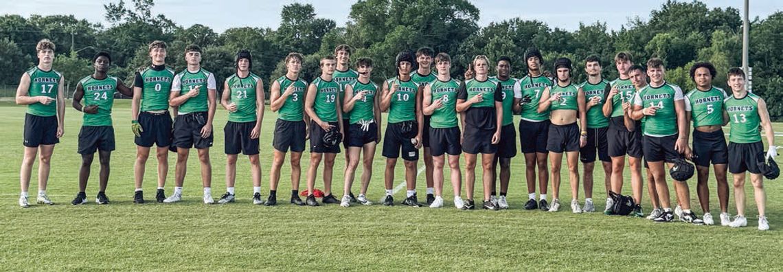 Hornets battle in State 7-on-7 Football Tournament