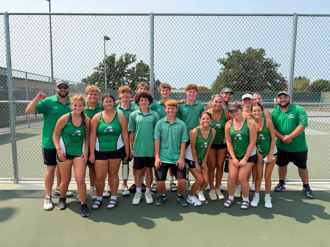 Hornets open home tennis schedule with two wins Hornets open home tennis schedule with two wins