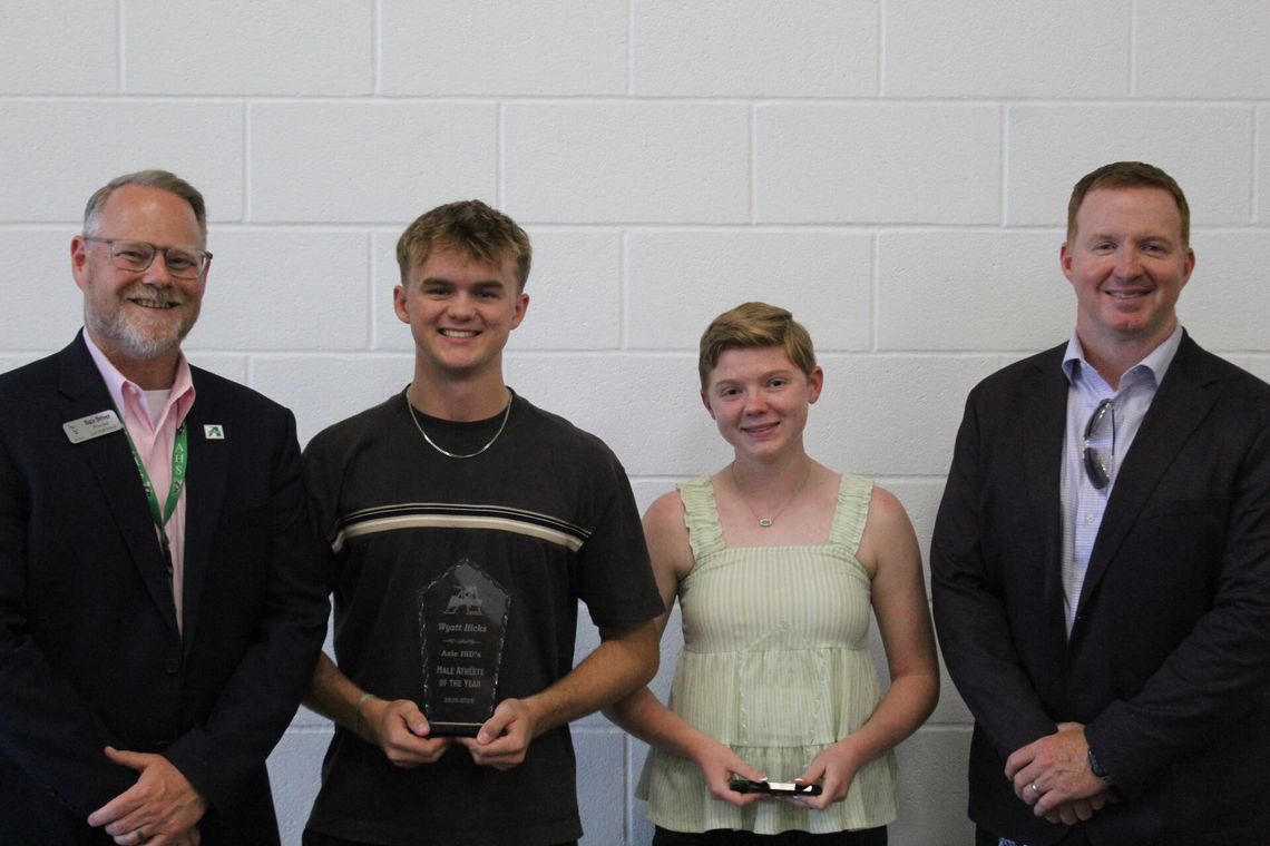 Hudman, Hicks named Azle ISD Athletes of the Year
