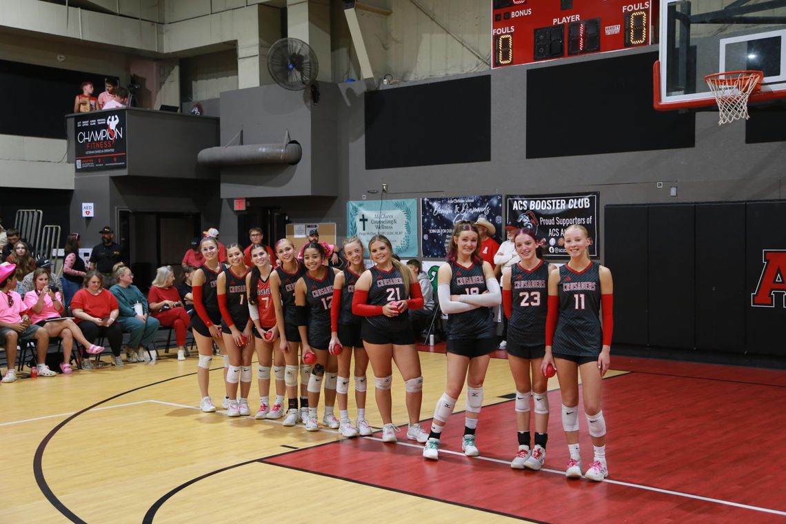 Lady Crusaders stun district leader Lady Crusaders stun district leader