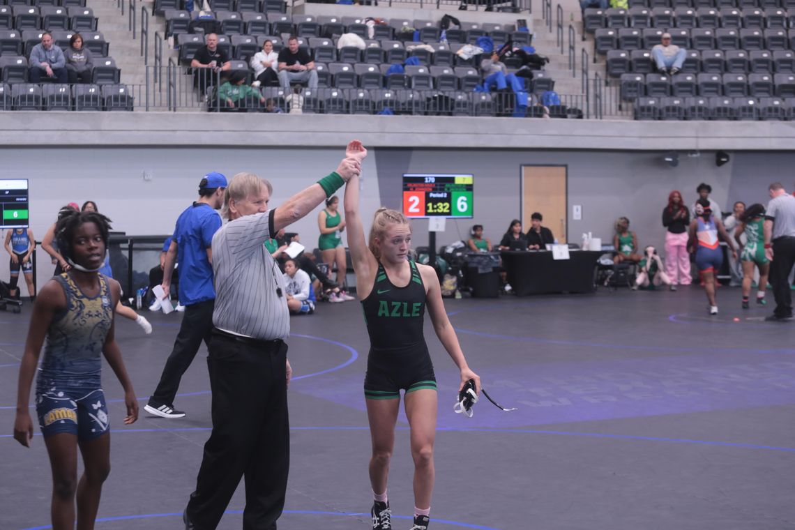 Lady Hornet wrestlers runners-up at Texanne Tussle