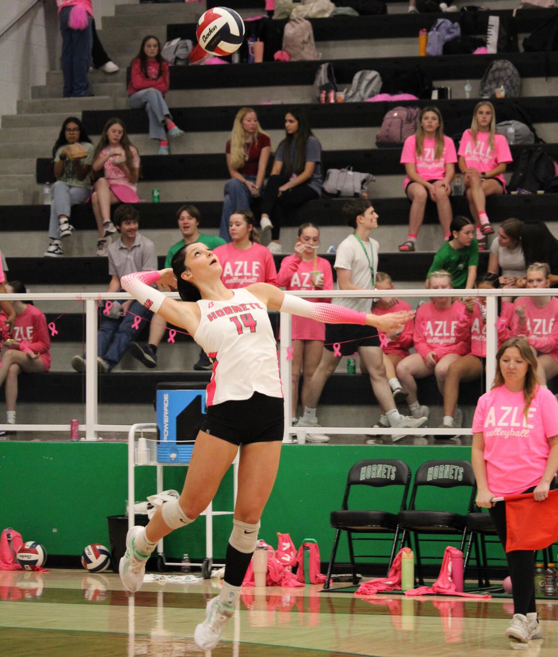 Lady Hornets split week to close first half of district play