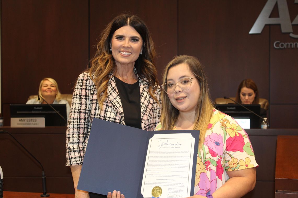 Mayor Goode proclaims October Domestic Violence Awareness Month