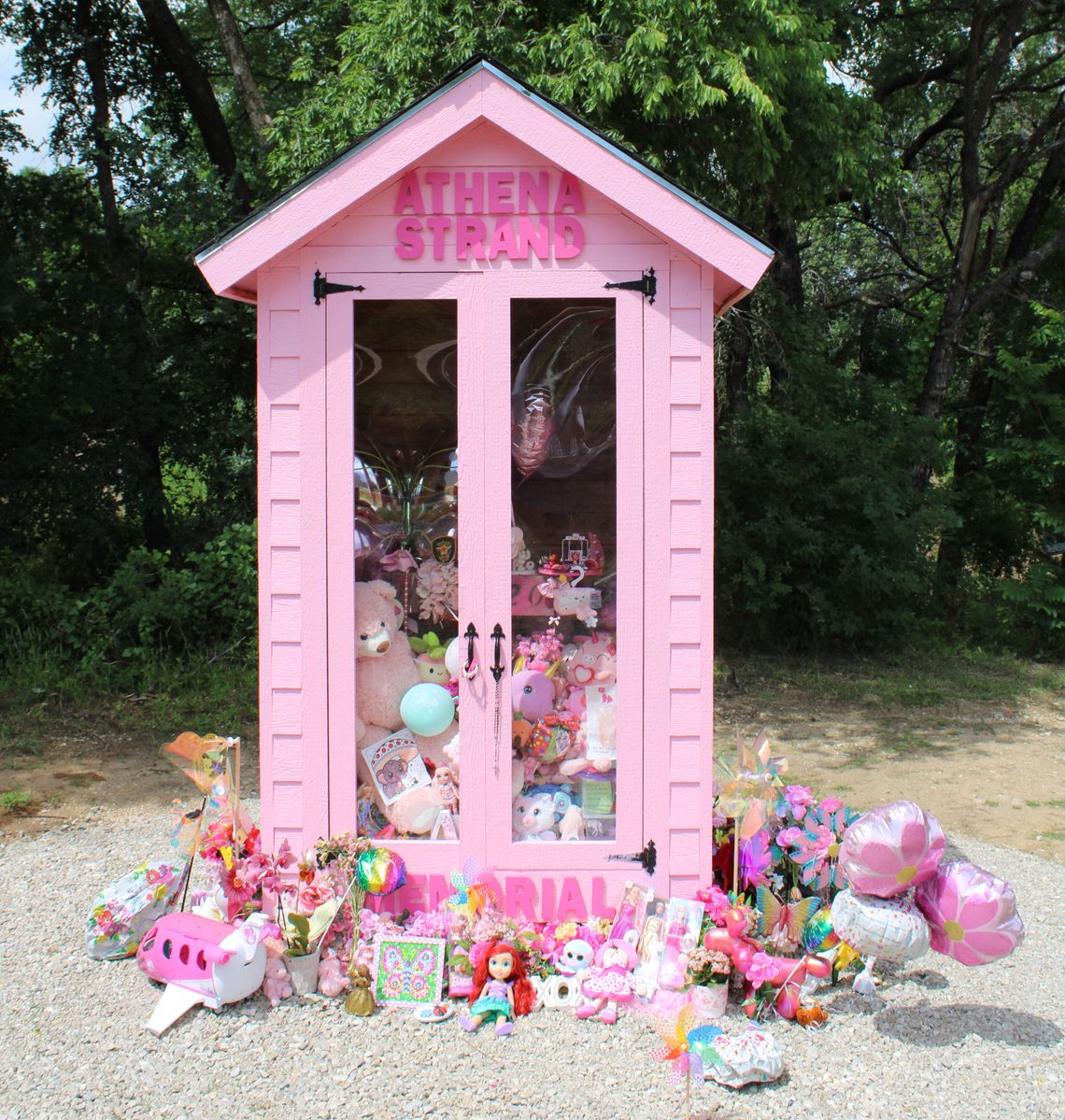 New memorial honors Athena Strand New memorial honors Athena Strand