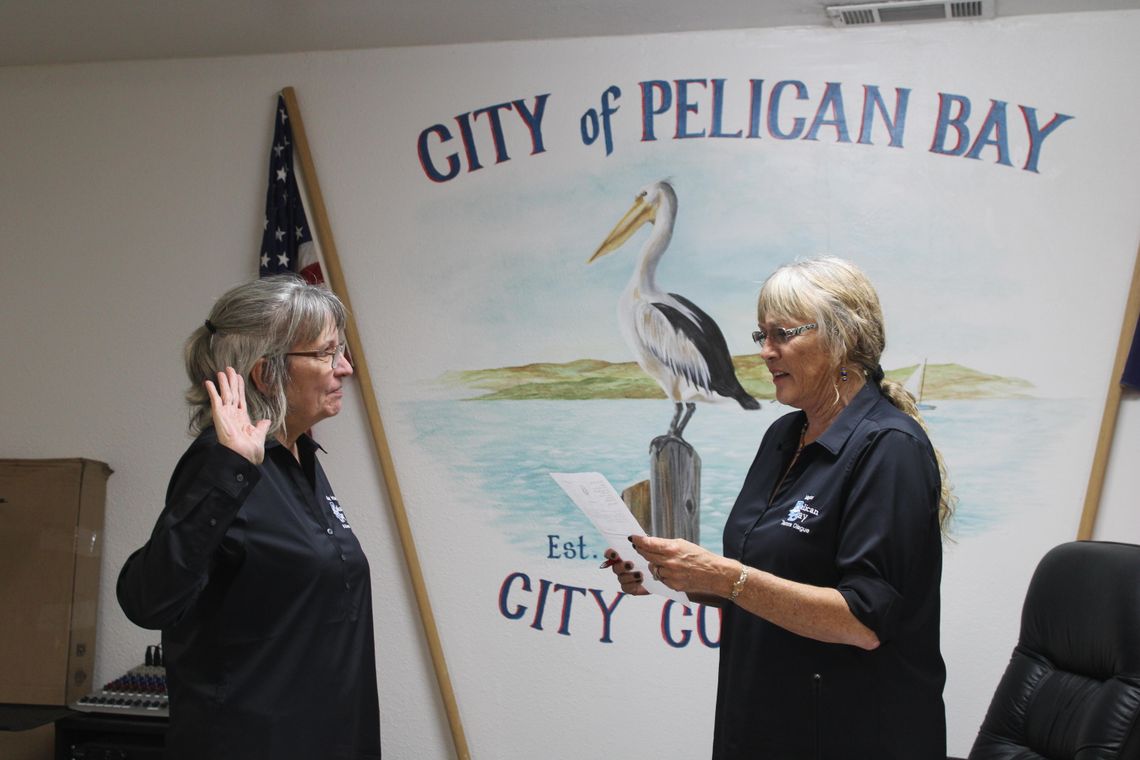 Pelican Bay swears in new city secretary