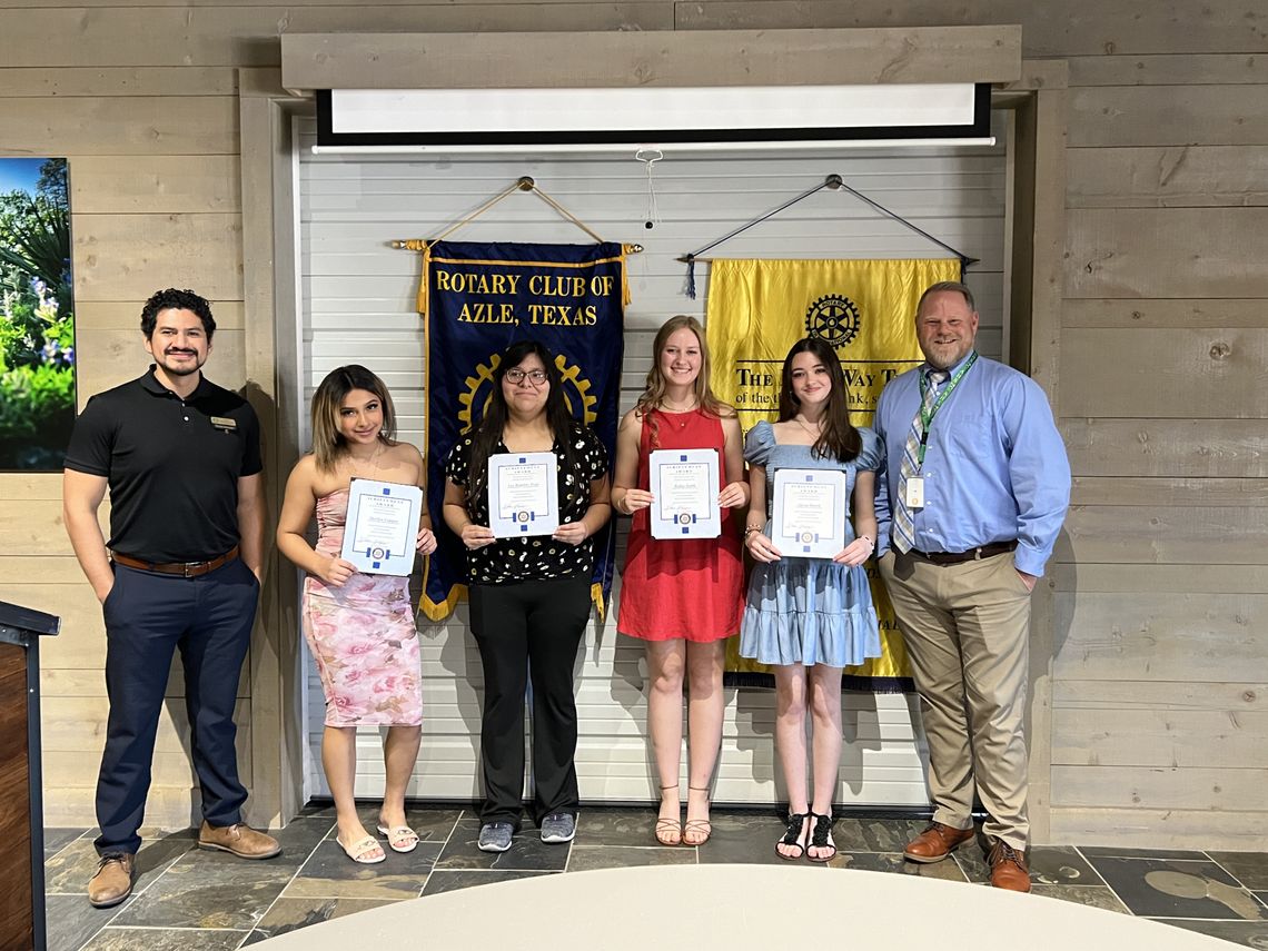 Rotary commends four AHS seniors at December meeting