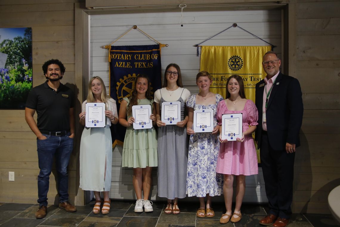 Rotary honors May Students of the Month Rotary honors May Students of the Month