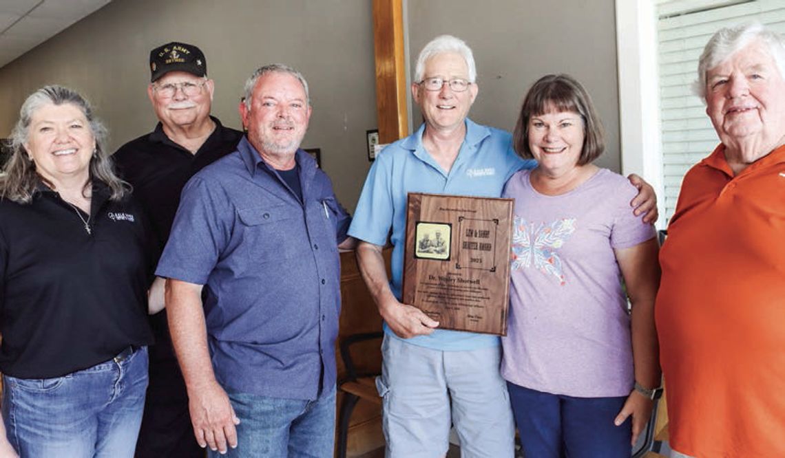 Shotwell honored with Lew & Sandy Shaffer Award