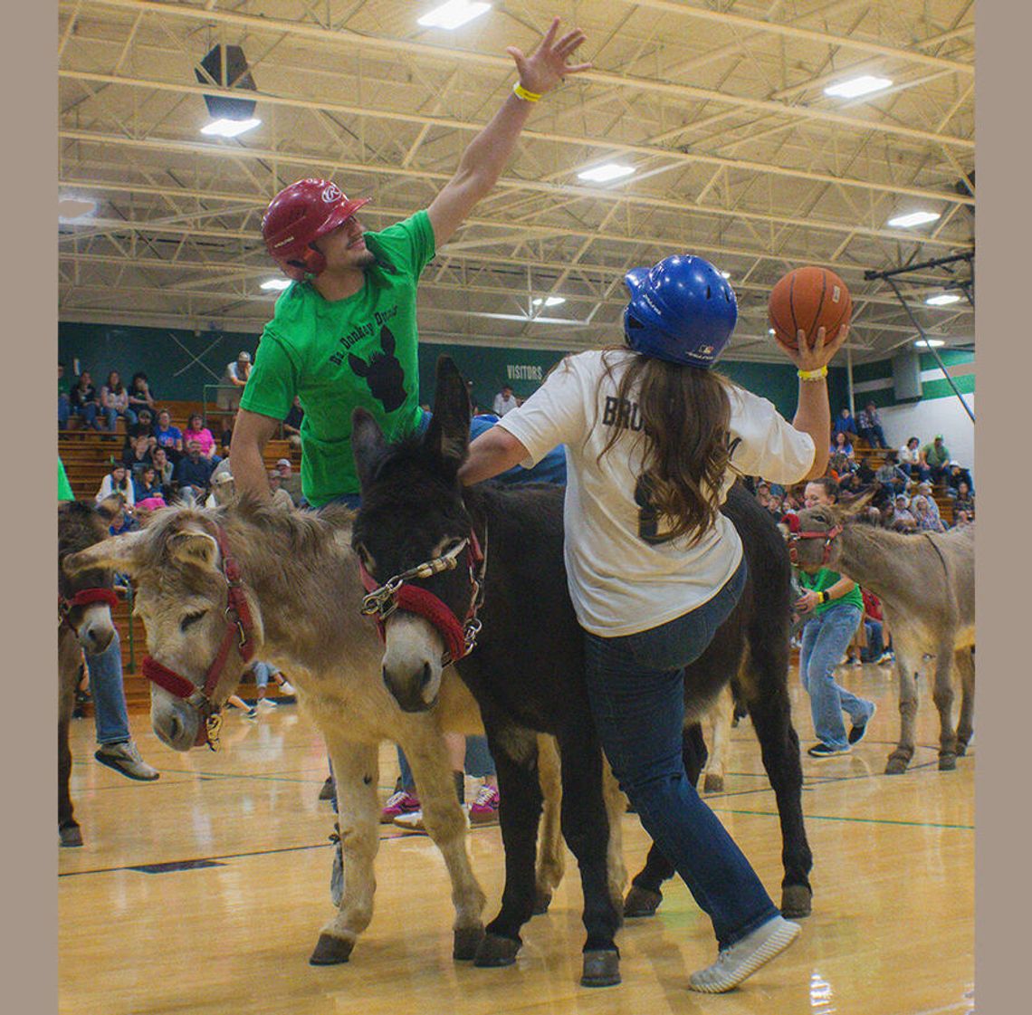 Slam dunks on stubborn mules