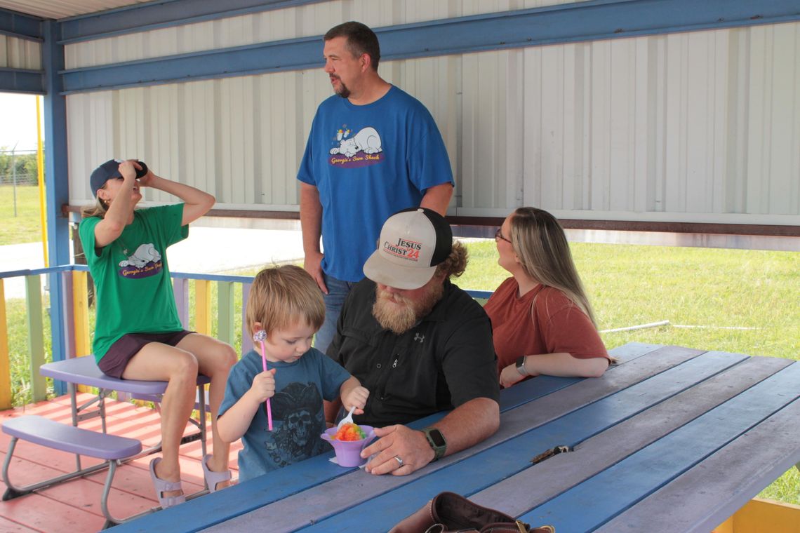 Snow cone fun!