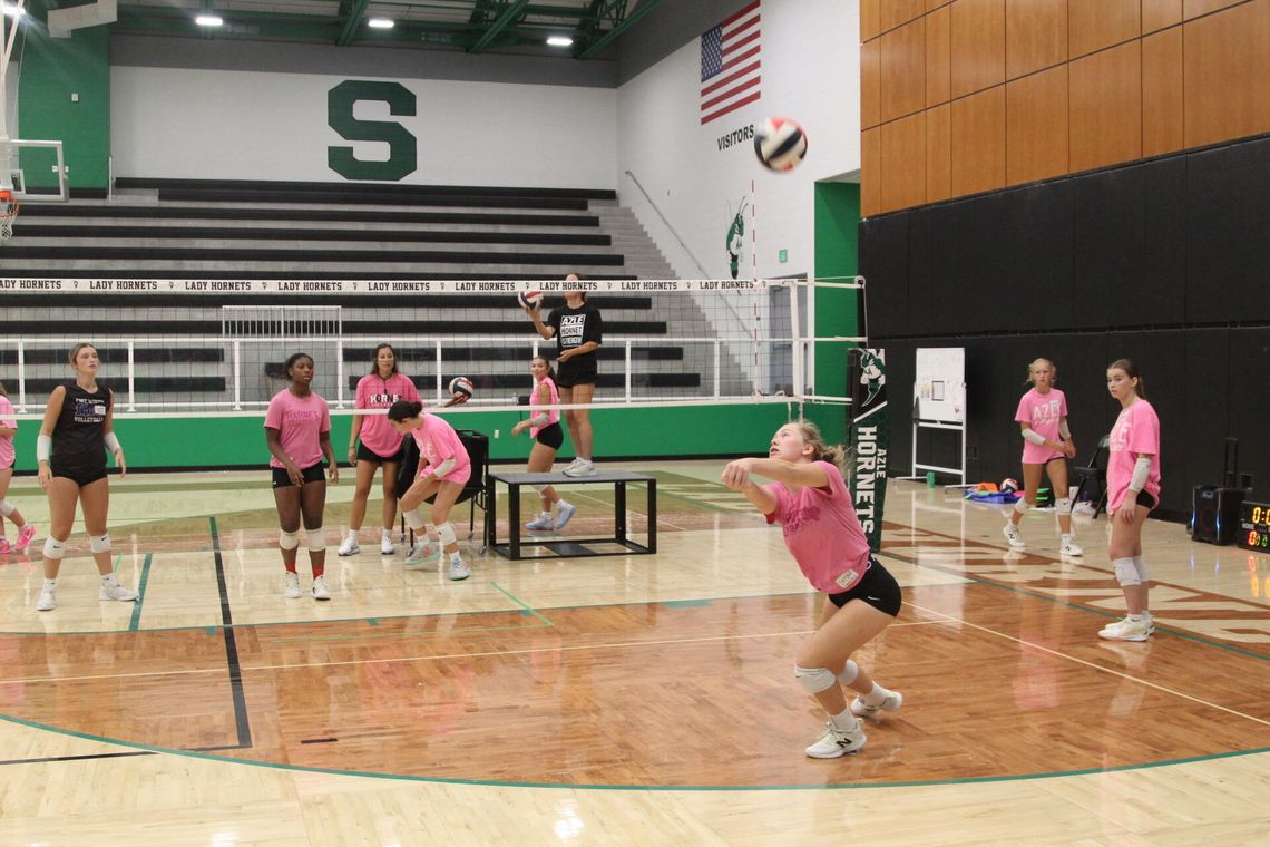 Volleyball camp prepares players for upcoming season