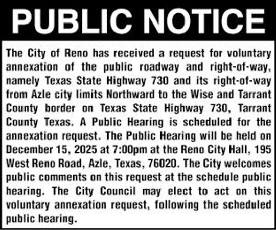 Public Notice 2 Public Notice 2